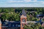 Move to Aerial view of Agnes Scott campus slide